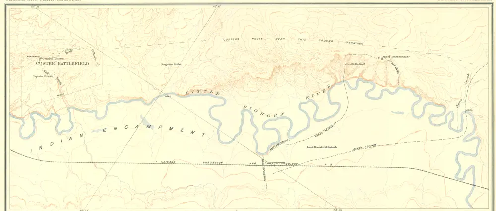Map of Bighorn